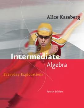 Hardcover Intermediate Algebra: Everyday Explorations Book