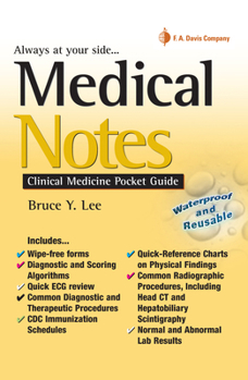 Spiral-bound Medical Notes: Clinical Medicine Pocket Guide Book