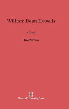 Hardcover William Dean Howells: A Study Book