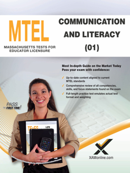 Paperback 2017 MTEL Communication and Literacy Skills (01) Book