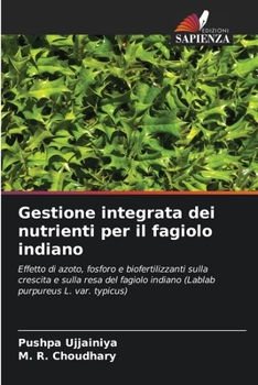 Paperback Gestione integrata dei nutrienti per il fagiolo indiano [Italian] Book