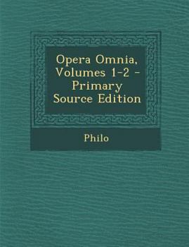 Paperback Opera Omnia, Volumes 1-2 [Greek] Book