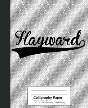 Paperback Calligraphy Paper: HAYWARD Notebook Book