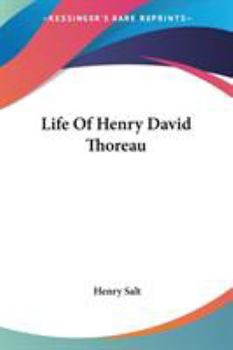 Life of Henry David Thoreau