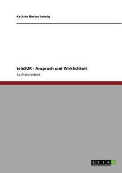 Paperback teleSUR - Anspruch und Wirklichkeit [German] Book