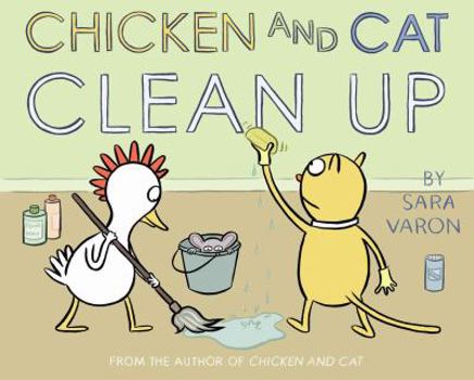 Hardcover Chicken and Cat Clean Up Book