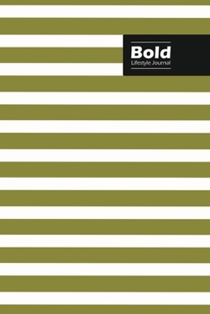 Paperback Bold Lifestyle Journal, Creative Write-in Notebook, Dotted Lines, Wide Ruled, Medium Size (A5), 6 x 9 (Beige) Book