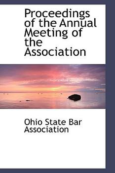 Proceedings of the Annual Meeting of the Association