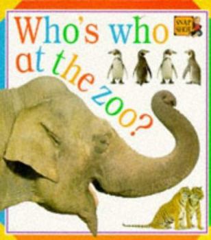 Hardcover Who's Who at the Zoo? (Snapshot Big Board Books) Book