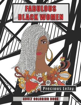 Paperback Fabulous Black Women: Adult Coloring Book