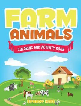 Paperback Farm Animals: Coloring and Activity Book