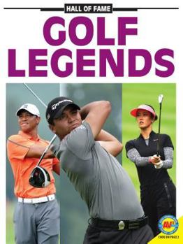 Library Binding Golf Legends Book