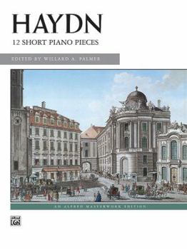 Paperback Haydn -- 12 Short Piano Pieces (Alfred Masterwork Edition) Book