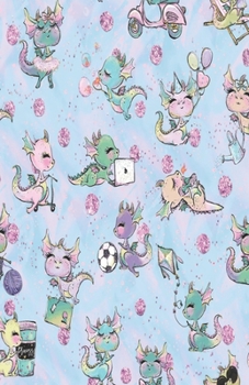 Paperback Dot Grid Journal Notebook: Cute Dragon - Bullet Planner Book - Dotted Grid - 5.5 x 8.5" 120 Pg - DIY Weekly Spread - Organizer - Habit Tracker- G Book