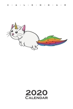 unicorn cat Calendar 2020: Annual Calendar for Cat and animal lovers