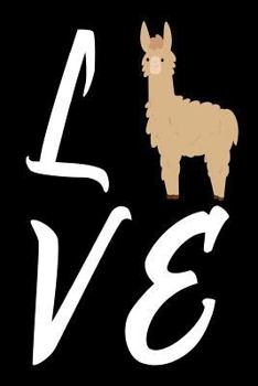 Paperback Love: Llama Lovers Graphic Gift Notebook Book