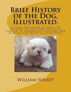 Paperback Brief History of the Dog, Illustrated.: A Feast for Lovers of Dogs. 70 Pictures of Dogs and Puppies in Colour. 14 Colour Illustrations and 15 Black an Book