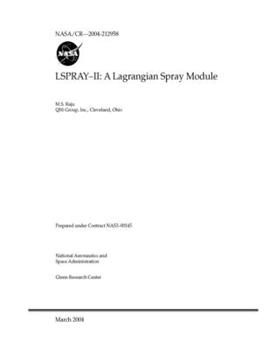 Paperback Lspray-II: A Lagrangian Spray Module Book