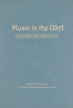 Hardcover Music in the USA Book
