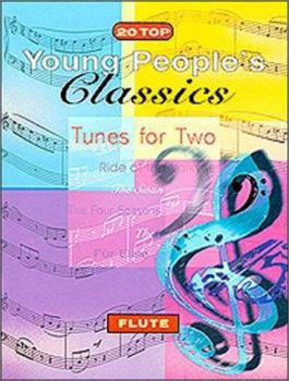 Paperback 20 Top Young People's Classics: Tunes for Two Flute Book