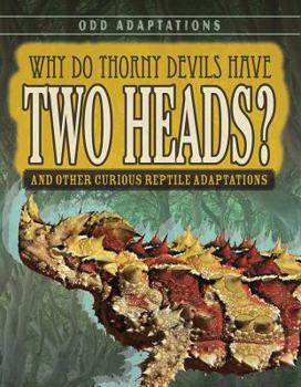 Paperback Why Do Thorny Devils Have Two Heads?: And Other Curious Reptile Adaptations Book