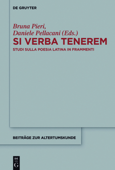 Hardcover Si verba tenerem [Italian] Book