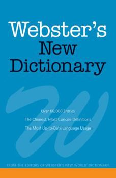 Hardcover Webster's New Dictionary Book