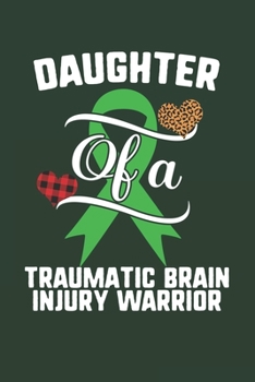 Daughter Of A Traumatic Brain Injury Warrior: Traumatic Brain Injury Awareness Leopard Buffalo Plaid Family Gift