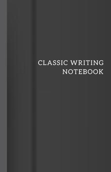 Paperback Classic Writing Notebook: Notebook 5,5x8,5 grid 110 pages Book