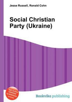 Paperback Social Christian Party (Ukraine) Book