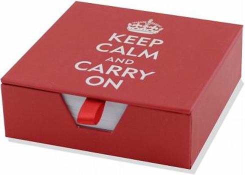 Cards Keep Calm and Carry on Book