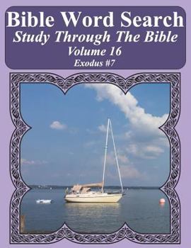 Paperback Bible Word Search Study Through The Bible: Volume 16 Exodus #7 [Large Print] Book