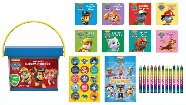 Hardcover Nickelodeon Paw Patrol: My Little Bucket of Books Book