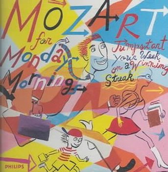 Music - CD Mozart For Monday Mornings Book