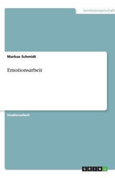 Paperback Emotionsarbeit [German] Book