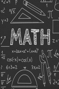 Paperback Math Notebook: A notepad for math class. Great for all students to take math notes. Book