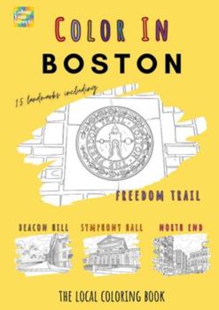 Paperback Boston Coloring Book