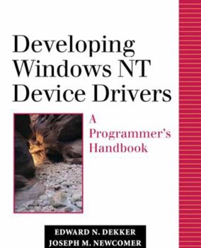 Hardcover Crafting Windows NT Device Drivers: The Developer's Guide Book