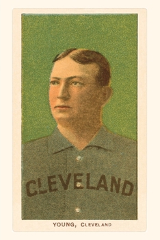 Paperback Vintage Journal Early Baseball Card, Cy Young Book