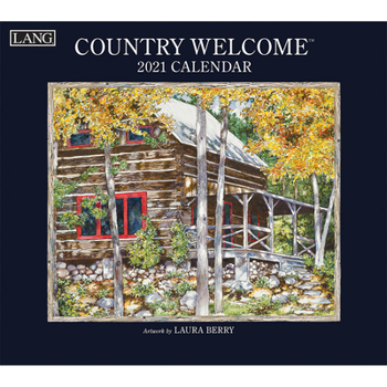 Calendar Country Welcome 2021 Wall Calendar Book