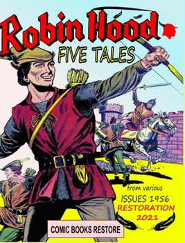 Hardcover Robin Hood tales: Five tales - edition 1956 - restored 2021 Book