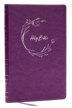 Imitation Leather NKJV Holy Bible, Ultra Thinline, Purple Leathersoft, Red Letter, Comfort Print Book