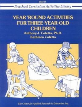Paperback Year-Round Activities for Three-Year-Old Children Book