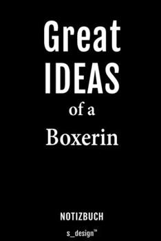 Notizbuch für Boxer / Boxerin: Originelle Geschenk-Idee [120 Seiten liniertes blanko Papier] (German Edition)