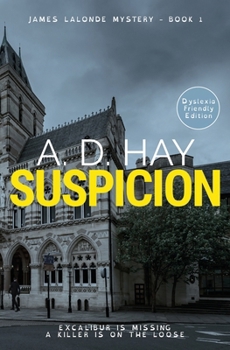 Suspicion: A James Lalonde Novella (Dyslexia Friendly) (James LaLonde Amateur Sleuth Mysteries)