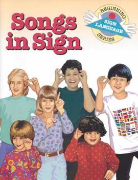 Paperback Songs in Sign Book