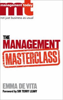 Paperback The Management Masterclass. Emma de Vita Book