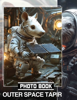 Paperback Outer Space Tapir Photo Book: Explore 40 Unique Cosmic Tapir Images For Enthusiasts Of Mythical Creatures Book