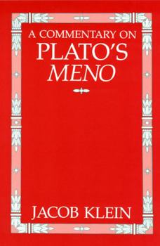 Paperback A Commentary on Plato's Meno Book