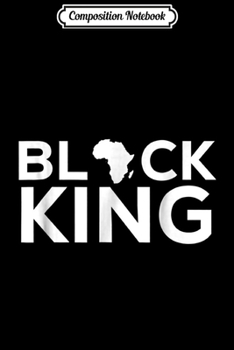 Paperback Composition Notebook: BLACK KING AFRICA - PRIDE BLACK POWER PANTHERS LIVES MATTER Journal/Notebook Blank Lined Ruled 6x9 100 Pages Book